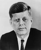 Antwoord JFK, binden, president