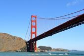 Risposta San Francisco, ponte, barca