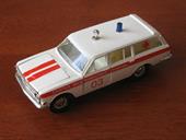 Answer ambulance, miniature, toy