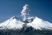 Answer volcano, glacial, smoke cloud