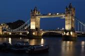 Answer Tower Bridge, lights, drawbridge