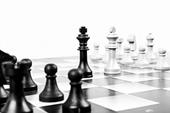 Válasz sakktábla, stratégia, sakk darab