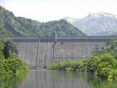 Answer dam, reservoir, vegetation