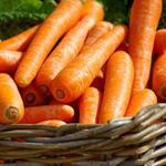Respuesta zanahorias,cesta