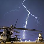Answer Lightning,helicopter